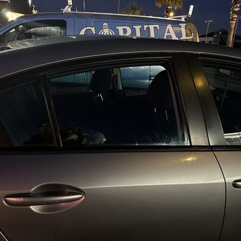 New side window installed